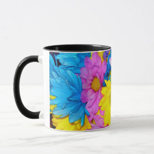 Caneca Daisy Flower Mix Mug
