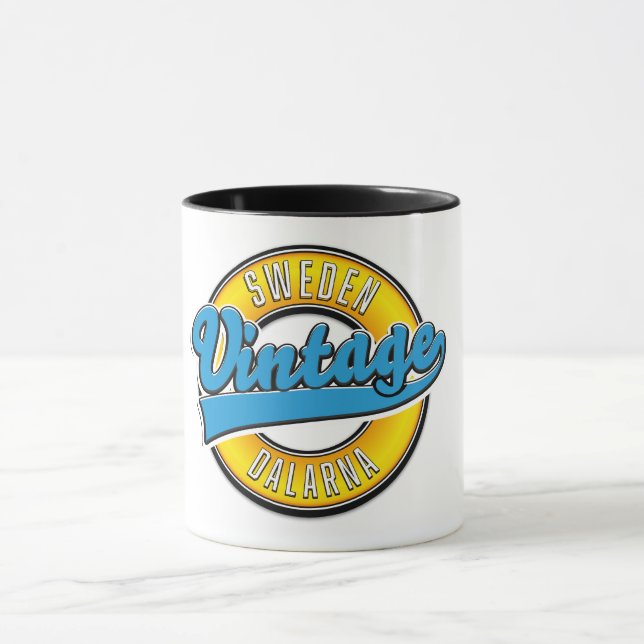 Caneca Dalarna Suecia Vintage (Centro)
