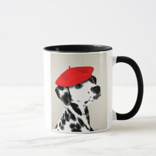 Caneca Dalmácia com Berete Vermelho