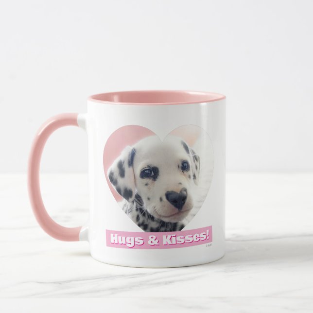 Caneca Dalmatian Heart Nose (Esquerda)