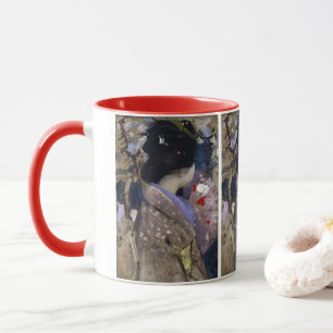Caneca Dama Japonesa com um Leque por George Henry