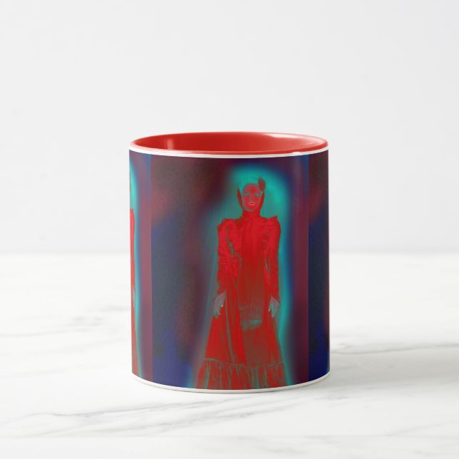 Caneca Damas em vermelho (Centro)