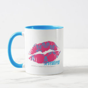 Caneca Damasco Aqua-Magenta