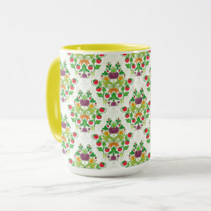 Caneca Damasco fresco do mercado