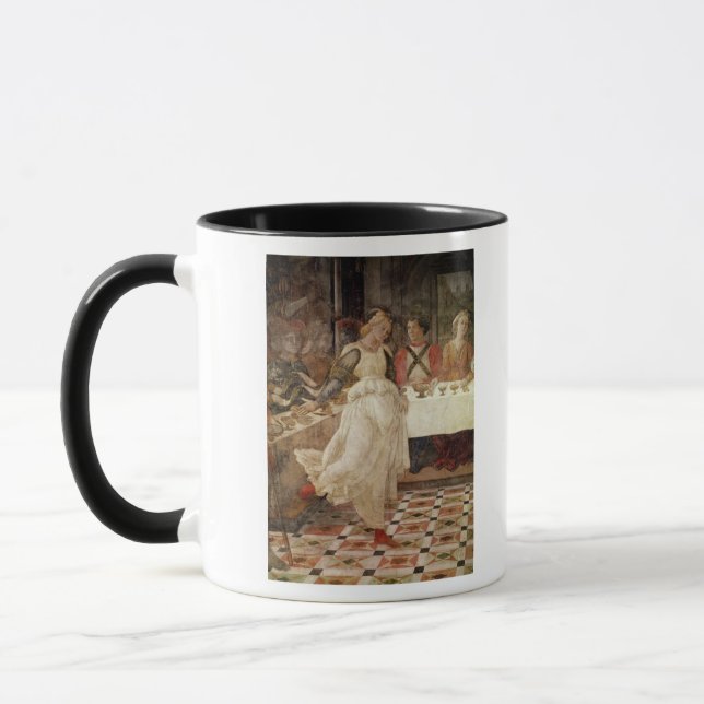 Caneca Dança de Salome no banquete de Herod (Esquerda)