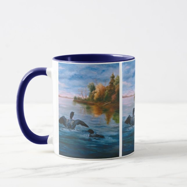 Caneca Dança do mergulhão-do-norte (Esquerda)