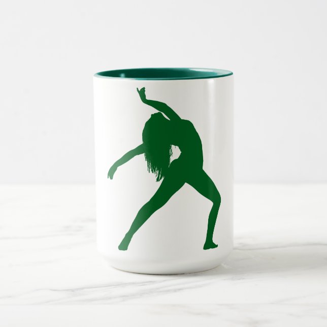 Caneca Dancer Silhouette Coffee Mug (Centro)