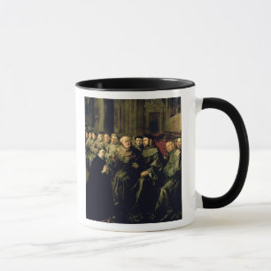 Caneca Dando boas-vindas a St Bonaventure no Franciscan