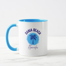 Caneca Dania Beach Florida Coffee Mug