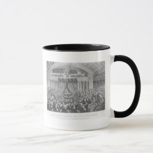 Caneca Daniel Webster que endereça os Estados Unidos