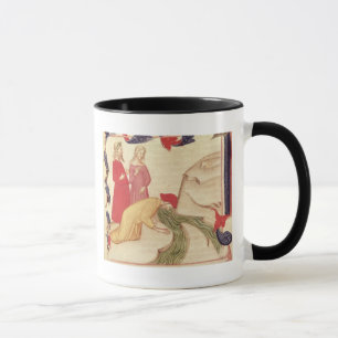 Caneca Dante que purifying antes de entrar
