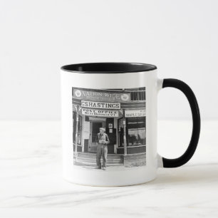 Caneca Danville ocidental, VT, estação de correios, os