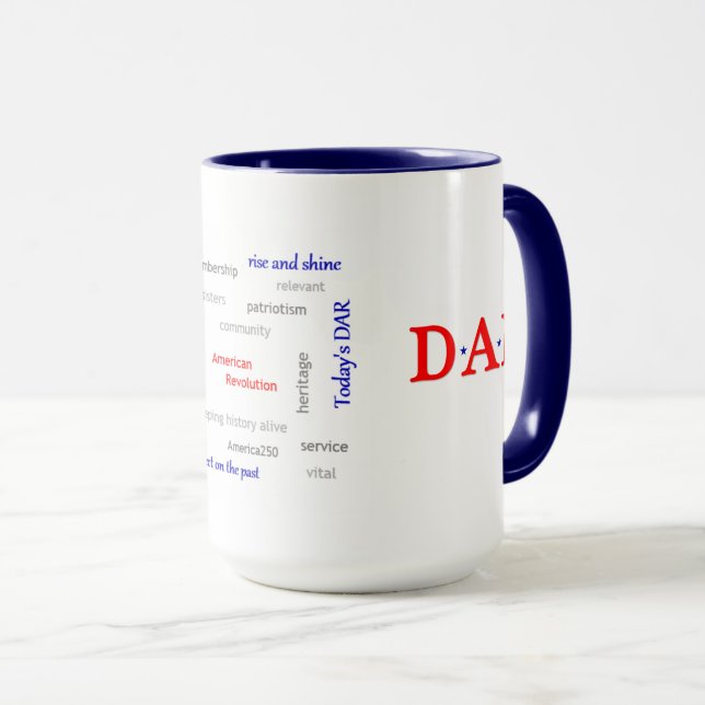 Caneca DAR patriótico (Frente Esquerda)