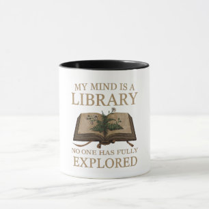 Caneca Dark Academia   Caneca de Café com Citação 