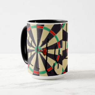 Caneca Dartboard Bullseye, Combo Café Mug