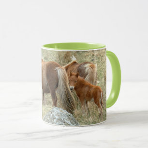 Caneca Dartmoor Horses, Inglaterra Tea/Café Mug