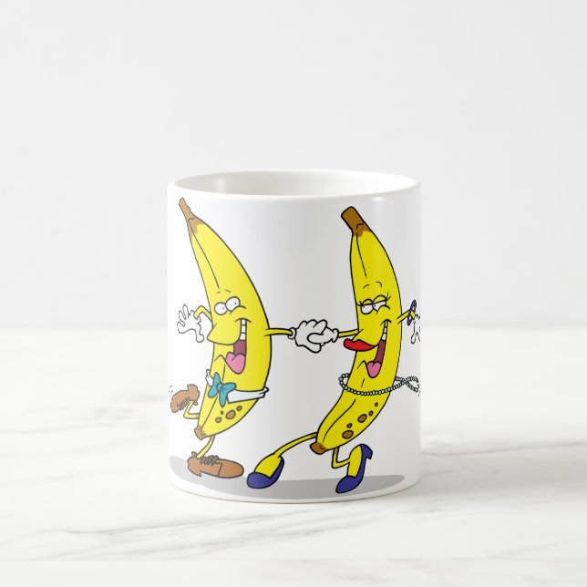 Caneca das bananas da dança (Centro)