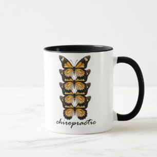 Caneca das borboletas da quiroterapia