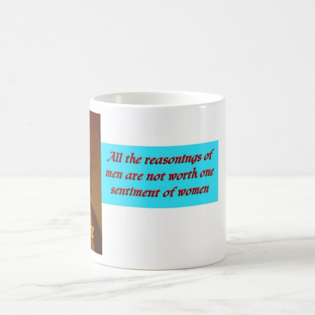 Caneca das citações 3 de Voltaire (Centro)