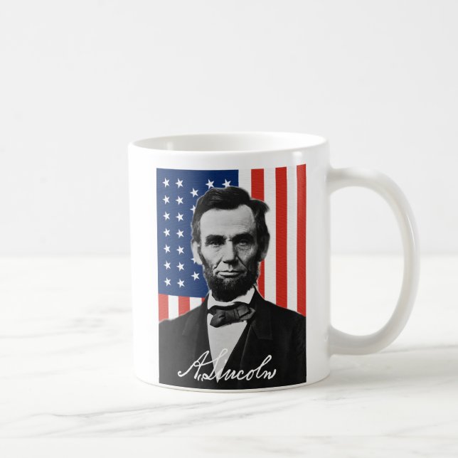 Caneca das citações de Abraham Lincoln Gettysburg (Direita)