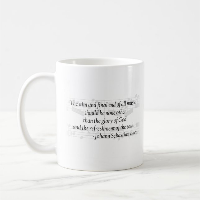 Caneca das citações de Bach (Esquerda)