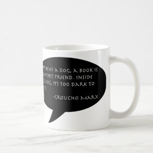 Caneca das citações de Groucho Marx