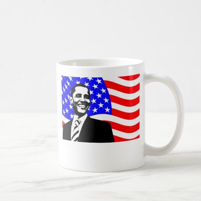 Caneca das citações de Obama (Direita)
