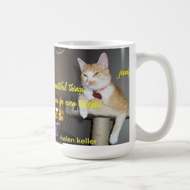 Caneca das citações do keller de Junipurr Helen (Direita)