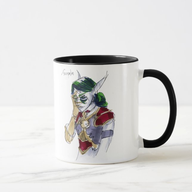 Caneca das consternações de PVP (Direita)