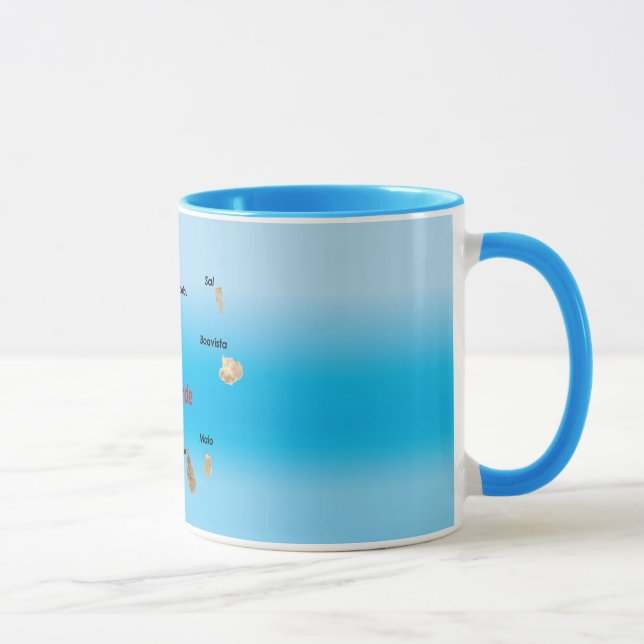 Caneca das ilhas de Cabo Verde (Direita)