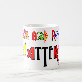 Caneca das matérias do rock and roll
