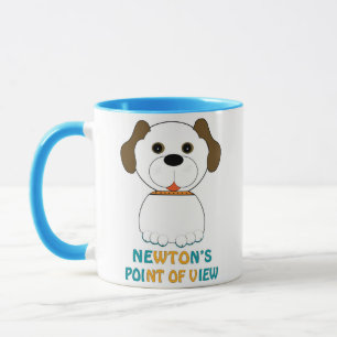 Caneca Das páginas do Ponto de Vista de Newton