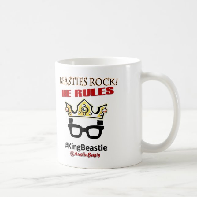 Caneca das regras de Austin da rocha de Beasties (Direita)