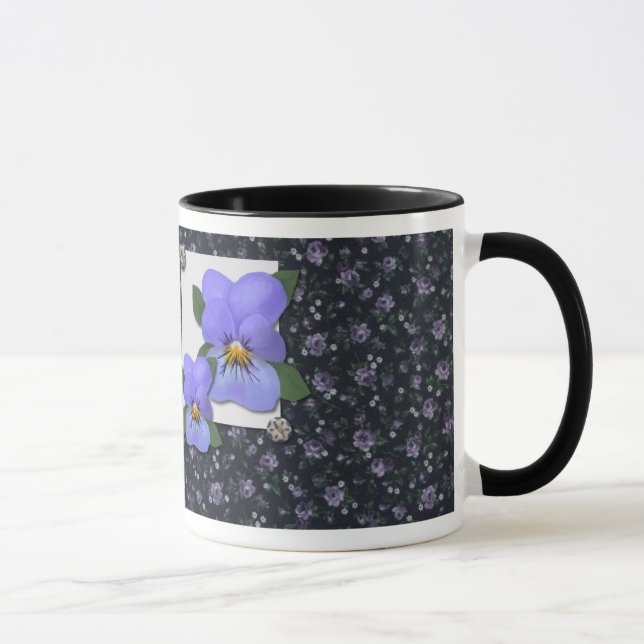 Caneca das violetas (Direita)