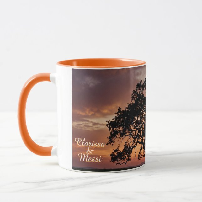 Caneca Data de Aniversário de Casamento Personalizada pel (Esquerda)