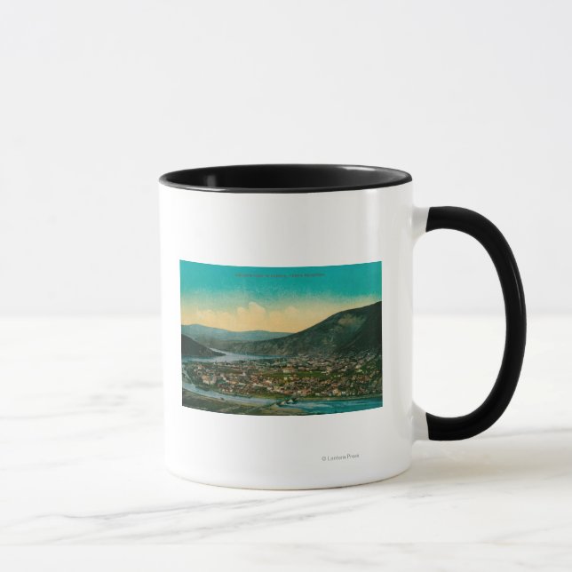 Caneca Dawson, Vista de Cidade Territorial do Alasca Yuko (Direita)
