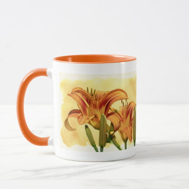 Caneca Dayllírios - Hemerocallis (Esquerda)