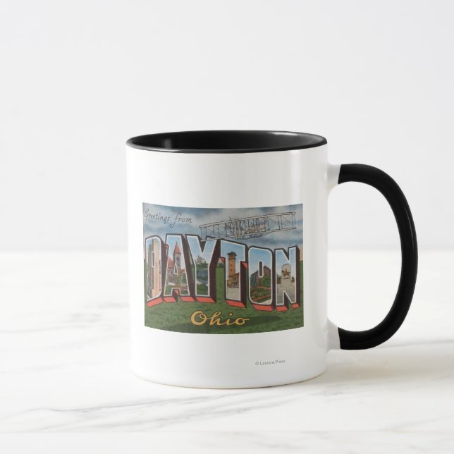 Caneca Dayton, Ohio (avião dos irmãos Wright) (Direita)