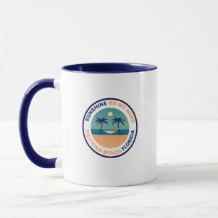 Caneca Daytona Beach Flórida Café Mug