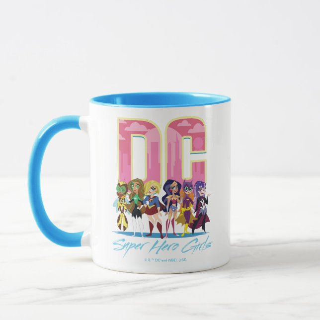 Caneca DC Super Hero Girls Lineup (Esquerda)