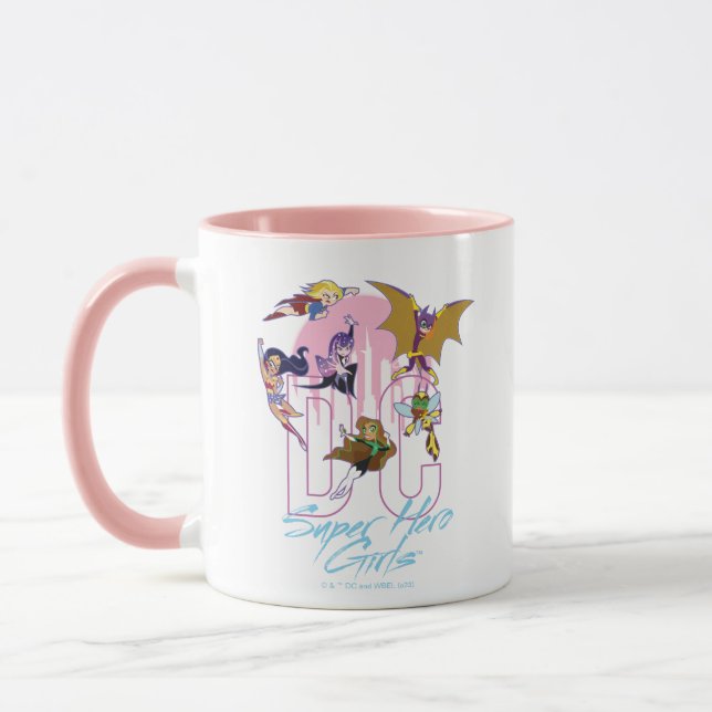 Caneca DC Super Hero Girls Skyline (Esquerda)