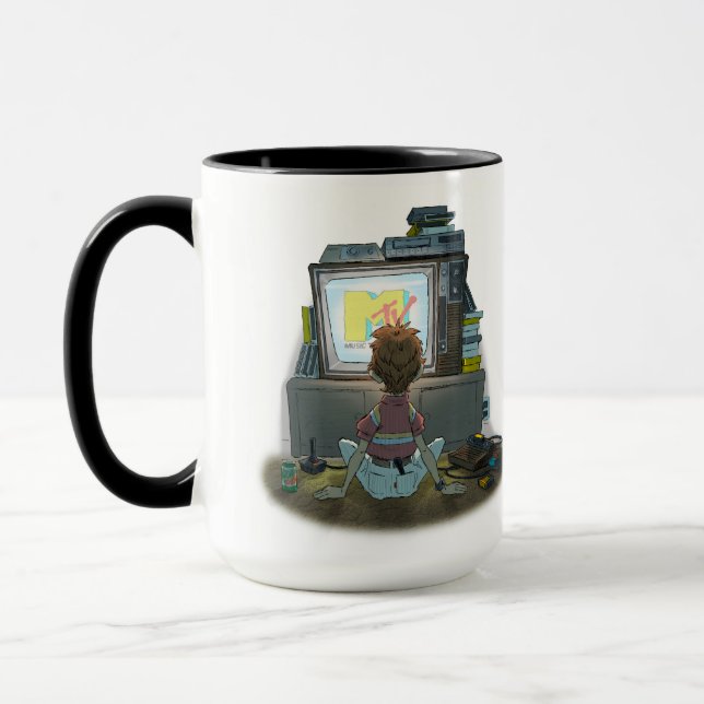 Caneca de 15 oz. “I Want My Mtv” (Esquerda)