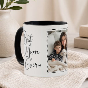Caneca de 1 Foto Caprichosa Melhor Mãe de Todos os