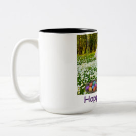 caneca de 2 tons de 15 oz. Felz pascoa klipspringe