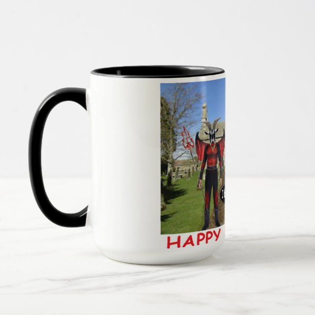 caneca de 2 tons de 15 oz. Maldito boi (Esquerda)