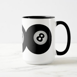 Caneca de 8 bolas - escolha o estilo & a cor