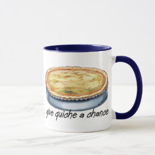 Caneca Dê a quiche uma possibilidade