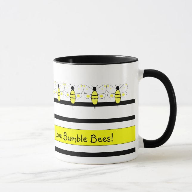 Caneca De Abelhas De Bumble (Direita)