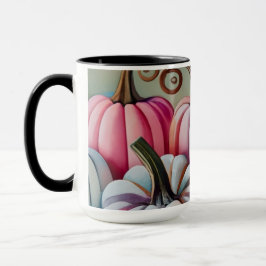 Caneca de abóbora espantosa