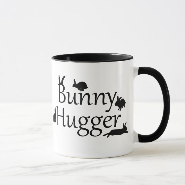 Caneca de Abraçador de Coelhos (Direita)